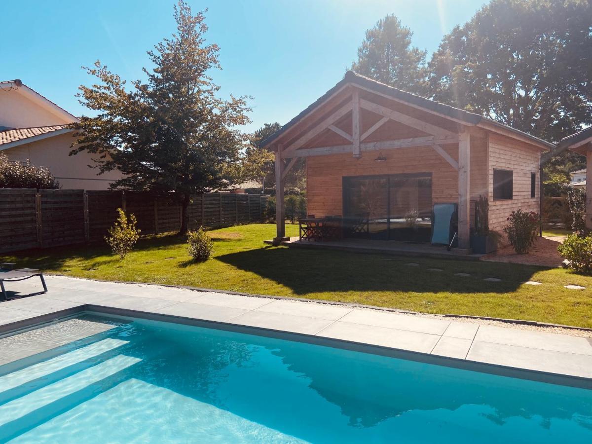 Chalet Montana - Au Cottage Du Medoc - Proche De Bordeaux Saint-Aubin-de-Médoc Exterior photo